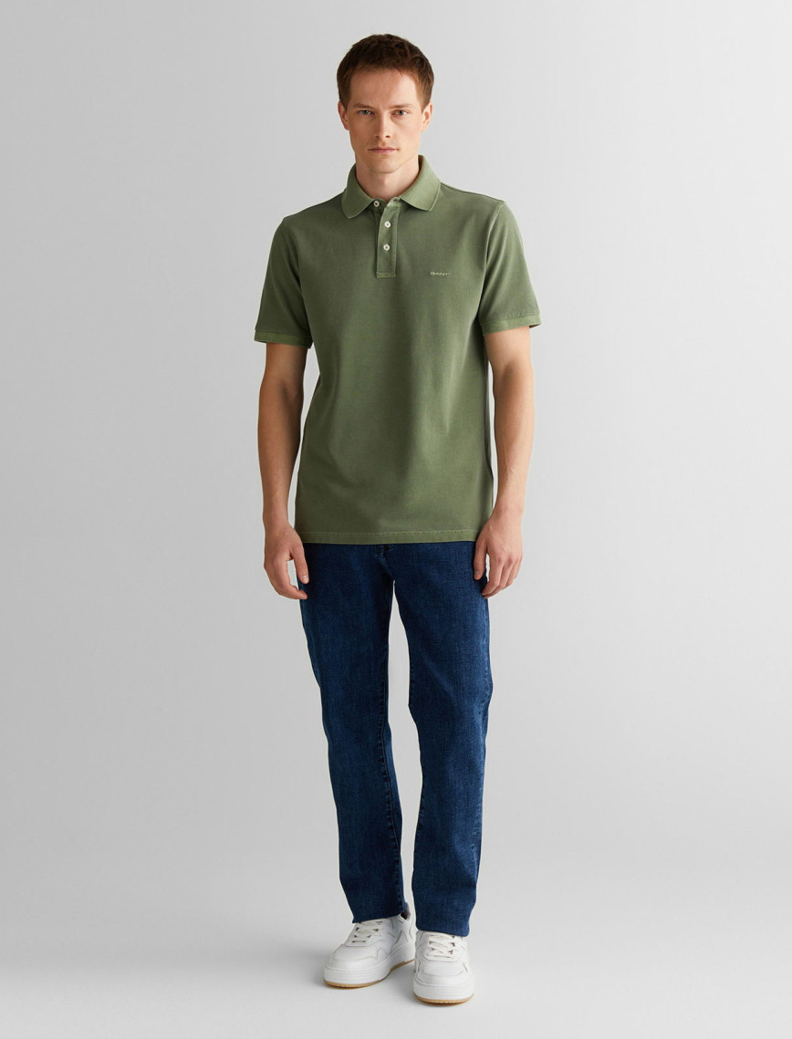 GANT Erkek Yeşil Regular Fit Polo GANT Erkek Yeşil Regular Fit Polo