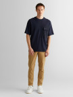 GANT Erkek Lacivert Relaxed Fit Bisiklet Yaka Logolu T-Shirt GANT Erkek Lacivert Relaxed Fit Bisiklet Yaka Logolu T-Shirt