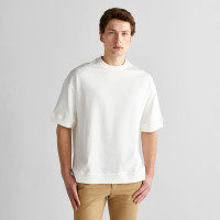 GANT Erkek Krem Orijinal Fit Bisiklet Yaka Logolu T-Shirt GANT Erkek Krem Orijinal Fit Bisiklet Yaka Logolu T-Shirt