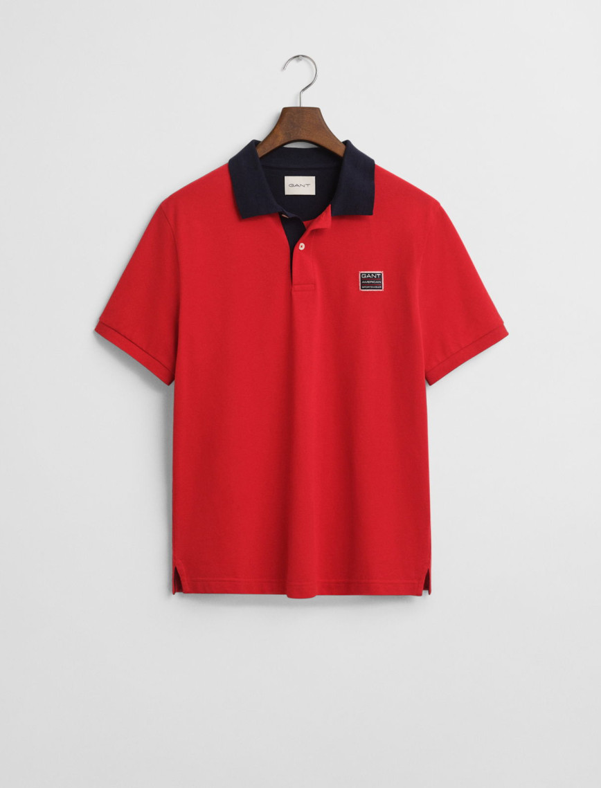 GANT Erkek Kırmızı Regular Fit Polo GANT Erkek Kırmızı Regular Fit Polo