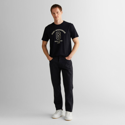 GANT Erkek Siyah Regular Fit Pantolon GANT Erkek Siyah Regular Fit Pantolon