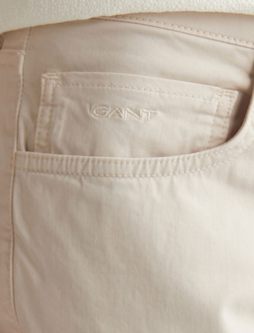 GANT Erkek Bej Regular Fit Pantolon GANT Erkek Bej Regular Fit Pantolon