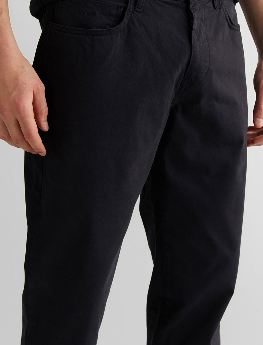 GANT Erkek Siyah Regular Fit Pantolon GANT Erkek Siyah Regular Fit Pantolon