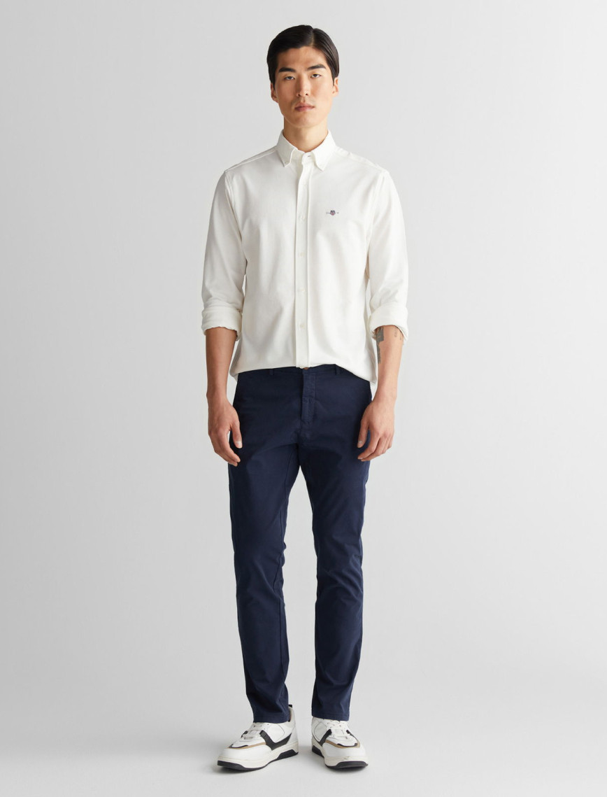 GANT Erkek Lacivert Slim Fit Pantolon GANT Erkek Lacivert Slim Fit Pantolon