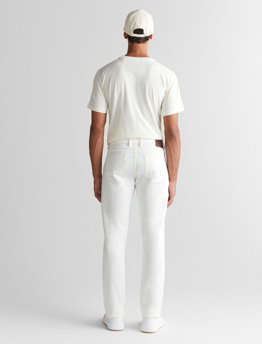 GANT Erkek Krem Regular Fit Pantolon GANT Erkek Krem Regular Fit Pantolon