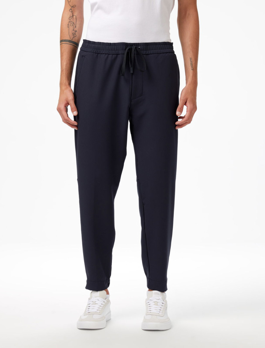 Boss Flex Erkek Lacivert Pantolon Boss Flex Erkek Lacivert Pantolon