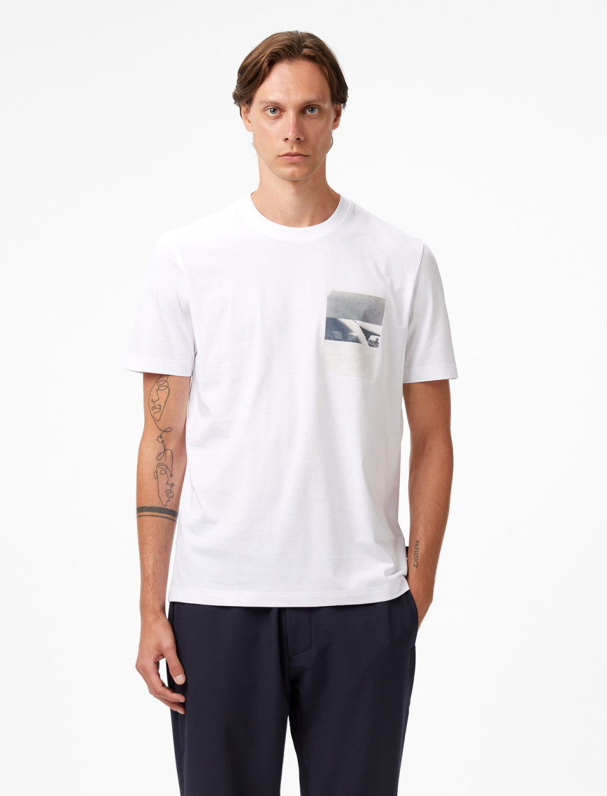 Boss Container Erkek Koyu Mavi T-Shirt