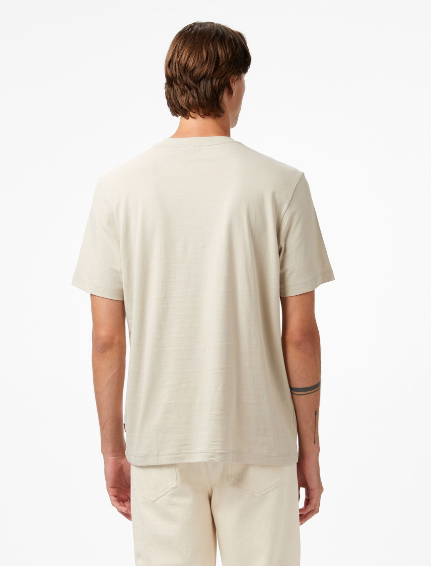 Boss Container Erkek Açık Bej T-Shirt