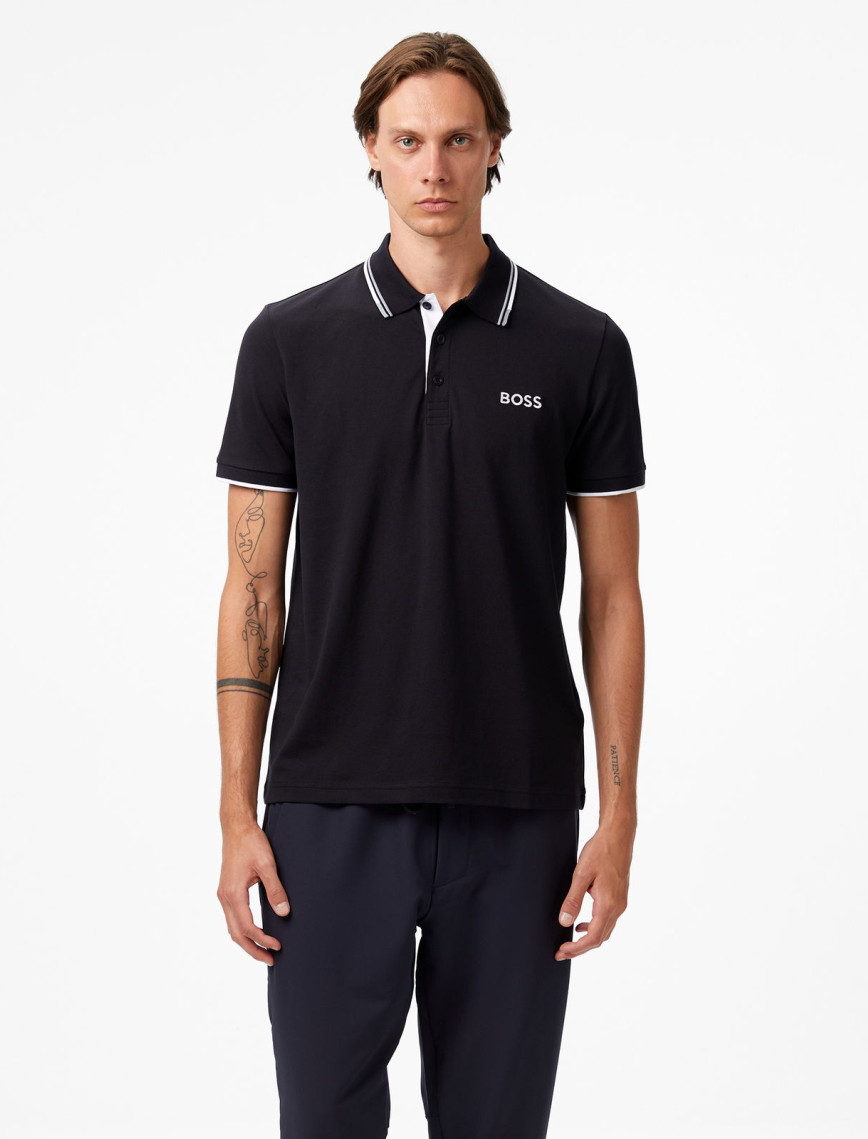 Boss Paddy Pro Erkek Beyaz Polo Boss Paddy Pro Erkek Beyaz Polo