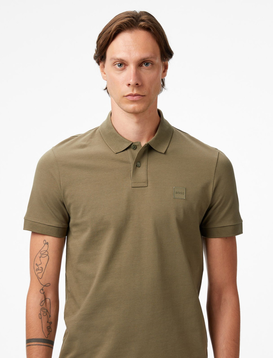 Boss Passenger Erkek Açık Yeşil Polo