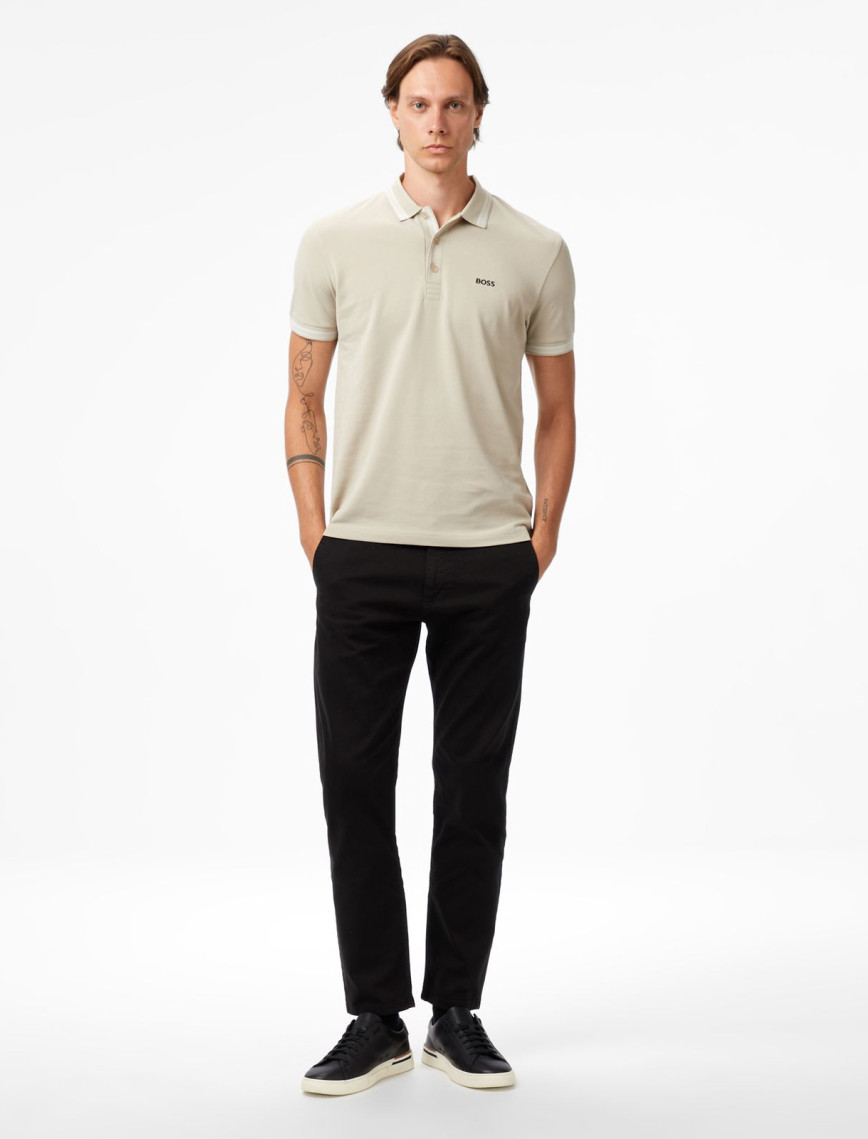 Boss Paddy Erkek Açık Bej Polo Boss Paddy Erkek Açık Bej Polo