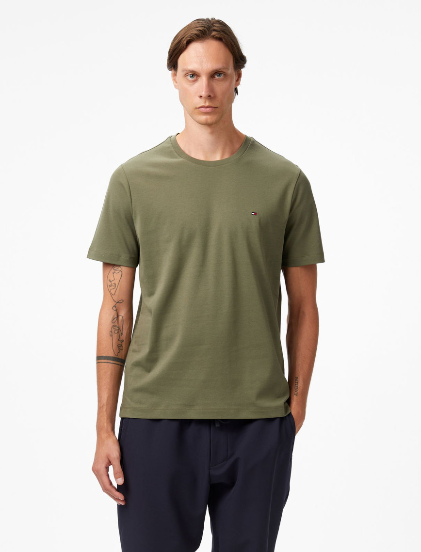 Tommy Hilfiger Light Interlock Erkek Mavi T-Shirt Tommy Hilfiger Light Interlock Erkek Mavi T-Shirt