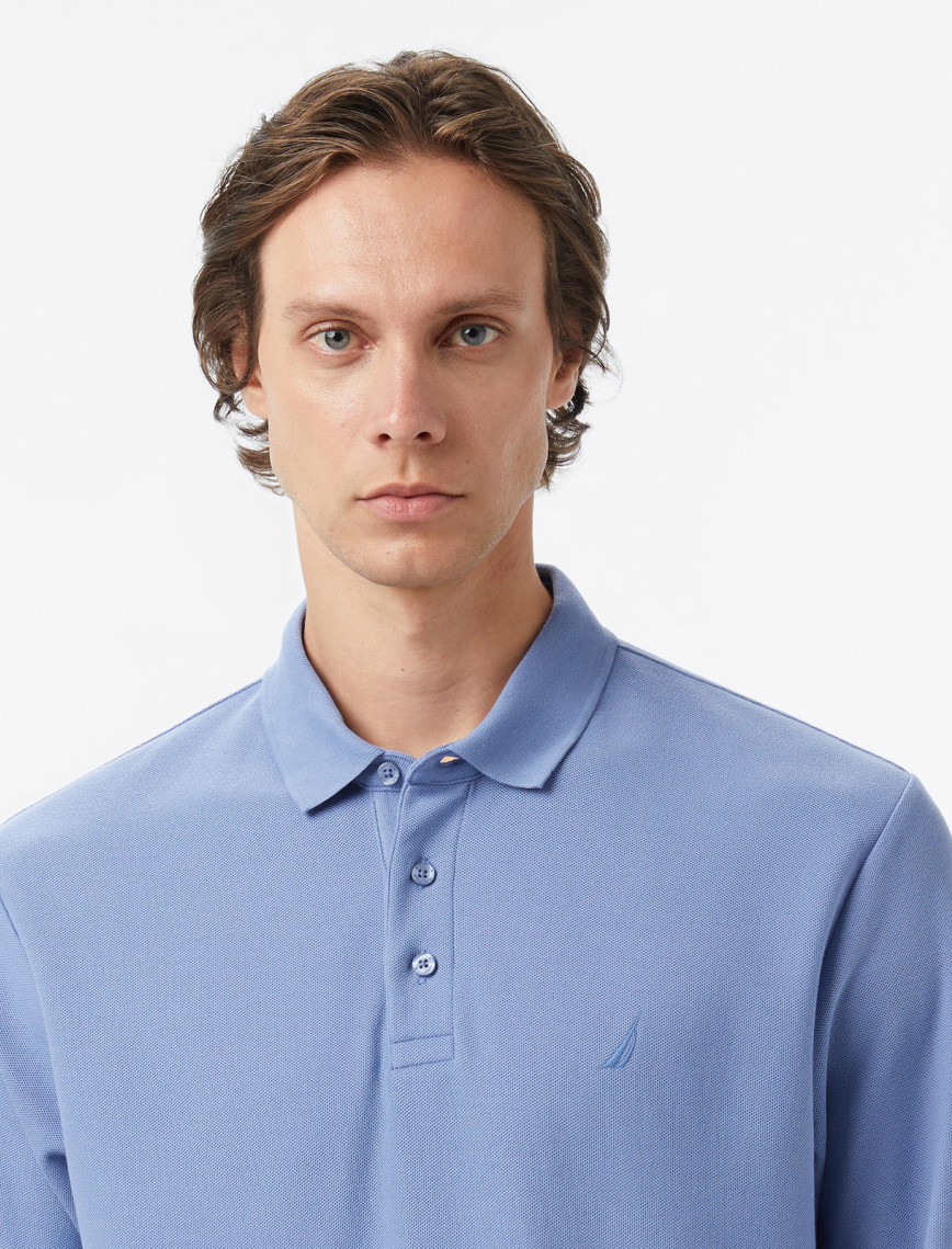 Nautica Erkek Mavi Classic Fit Uzun Kollu Polo Yaka T-Shirt Nautica Erkek Mavi Classic Fit Uzun Kollu Polo Yaka T-Shirt