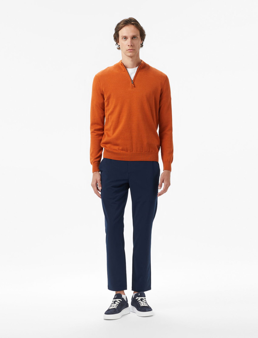 Nautica Erkek Turuncu Classic Fit Kazak Nautica Erkek Turuncu Classic Fit Kazak