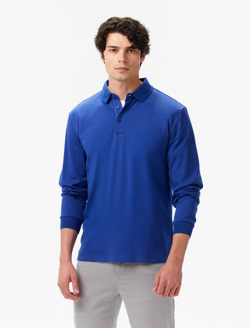 Nautica Erkek Siyah Classic Fit Uzun Kollu Polo Yaka T-Shirt Nautica Erkek Siyah Classic Fit Uzun Kollu Polo Yaka T-Shirt