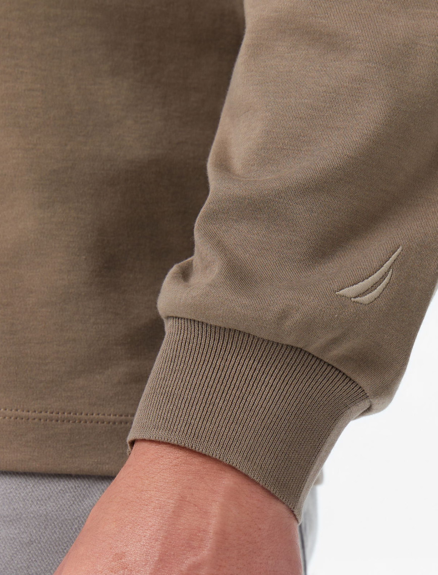 Nautica Erkek Kahverengi Classic Fit Uzun Kollu Polo Yaka T-Shirt Nautica Erkek Kahverengi Classic Fit Uzun Kollu Polo Yaka T-Shirt