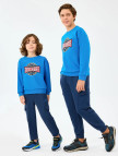Skechers Crewneck Çocuk Mavi Sweatshirt Skechers Crewneck Çocuk Mavi Sweatshirt