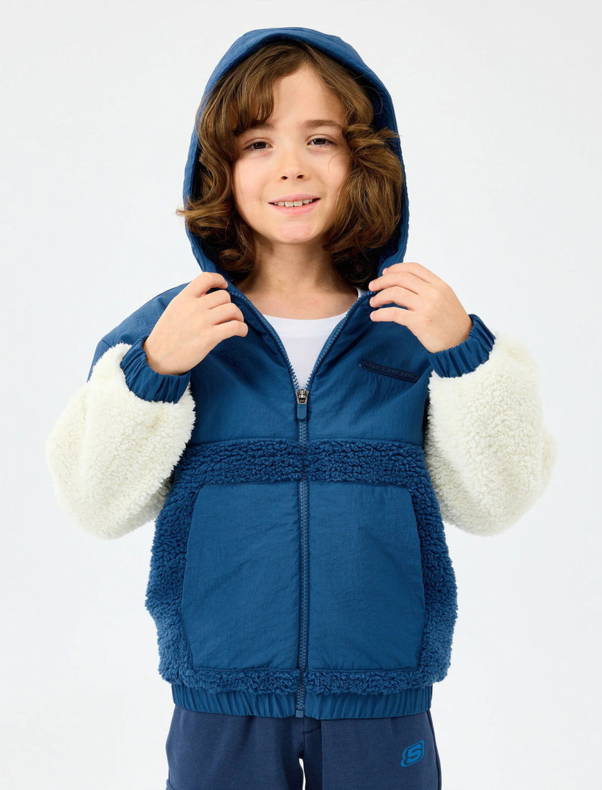 Skechers Sherpa Çocuk Mavi Mont Skechers Sherpa Çocuk Mavi Mont