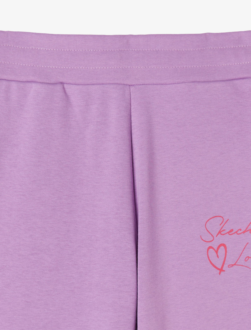 Skechers Lw Fleece Çocuk Mor Eşofman Altı Skechers Lw Fleece Çocuk Mor Eşofman Altı