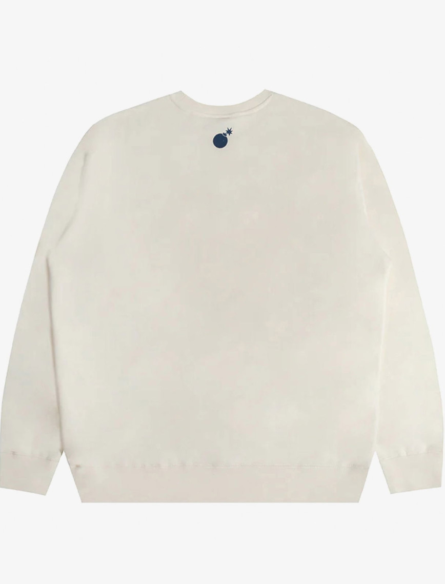 The Hundreds Rosewood Crewneck Erkek Beyaz Sweatshirt The Hundreds Rosewood Crewneck Erkek Beyaz Sweatshirt