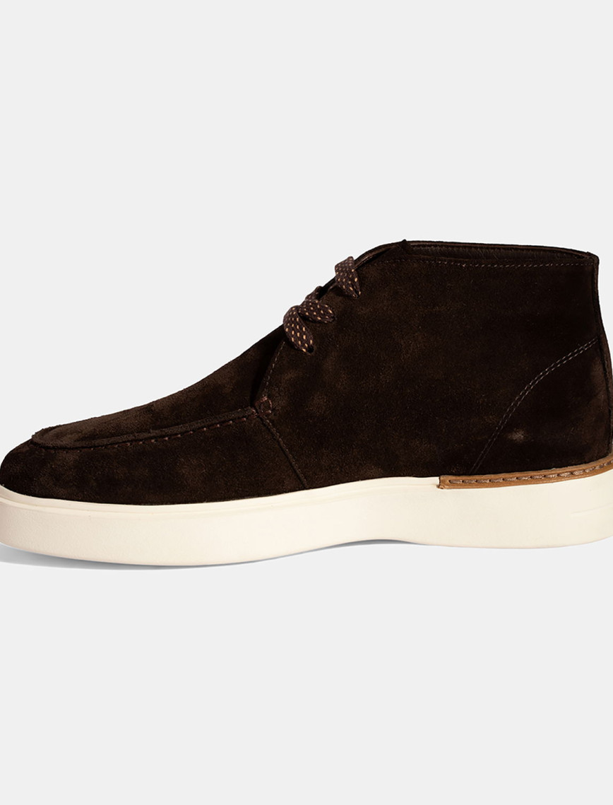 Erkek Kahve Bağcıklı Süet Bot Erkek Kahve Bağcıklı Süet Bot