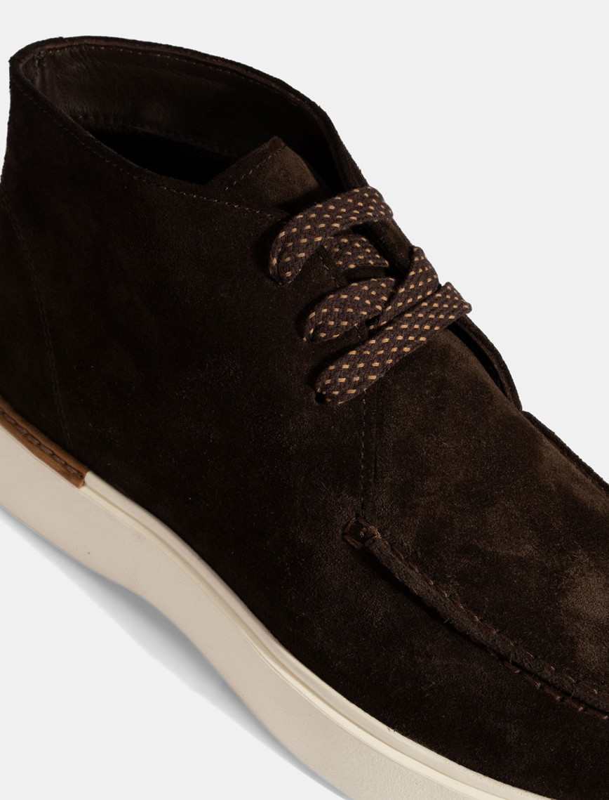 Erkek Kahve Bağcıklı Süet Bot Erkek Kahve Bağcıklı Süet Bot