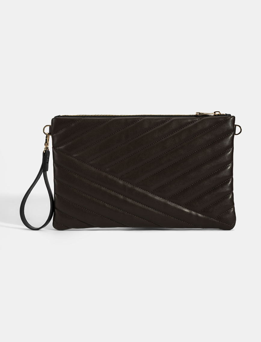 Kadın Kahve Omuz Askılı Portföy Çanta Kadın Kahve Omuz Askılı Portföy Çanta