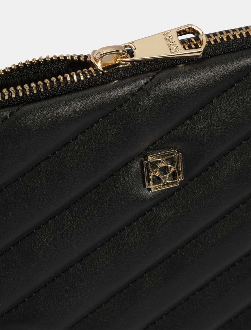 Kadın Siyah Omuz Askılı Portföy Çanta Kadın Siyah Omuz Askılı Portföy Çanta