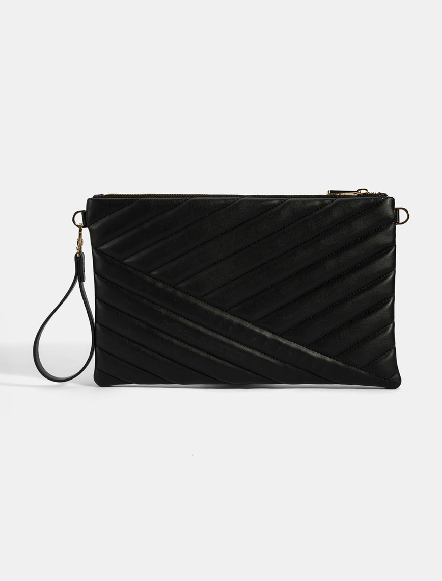 Kadın Siyah Omuz Askılı Portföy Çanta Kadın Siyah Omuz Askılı Portföy Çanta