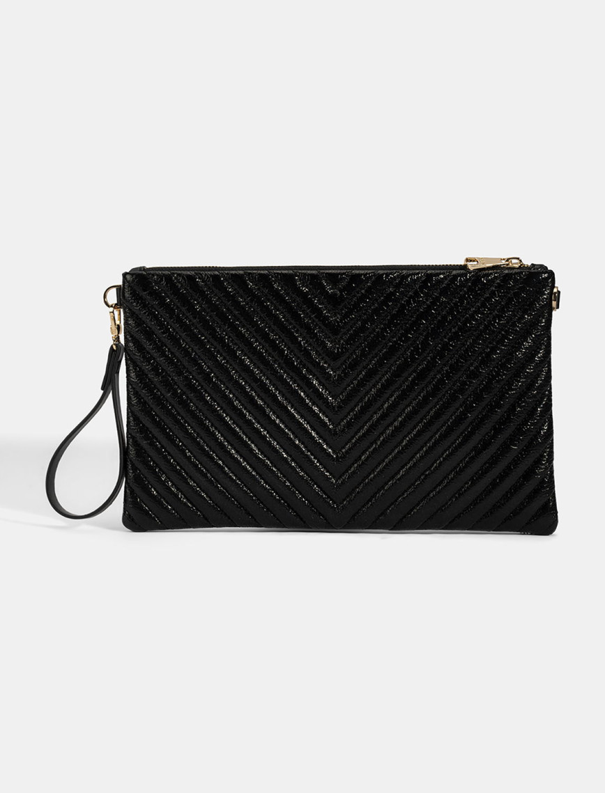 Kadın Siyah Omuz Askılı Portföy Çanta Kadın Siyah Omuz Askılı Portföy Çanta