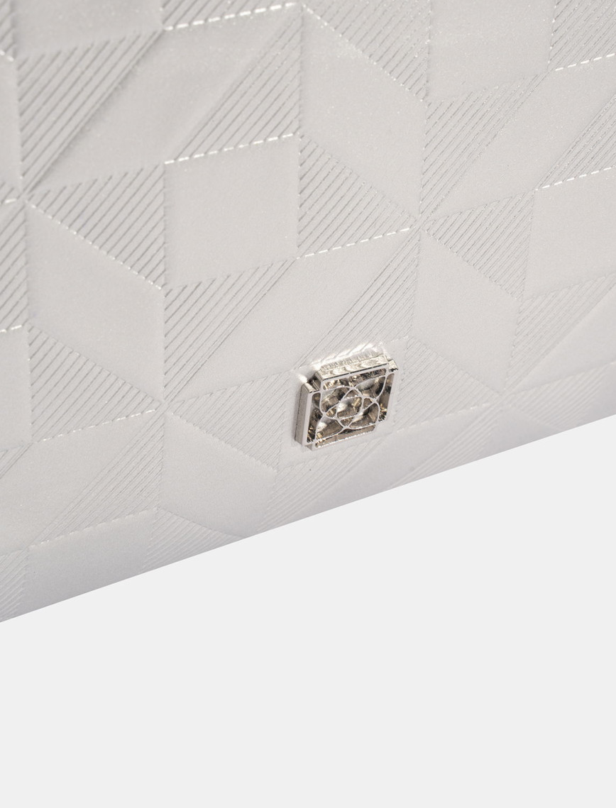 Kadın Gümüş Omuz Askılı Portföy Çanta Kadın Gümüş Omuz Askılı Portföy Çanta