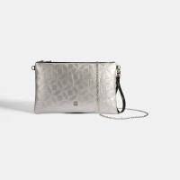 Kadın Gümüş Omuz Askılı Portföy Çanta Kadın Gümüş Omuz Askılı Portföy Çanta