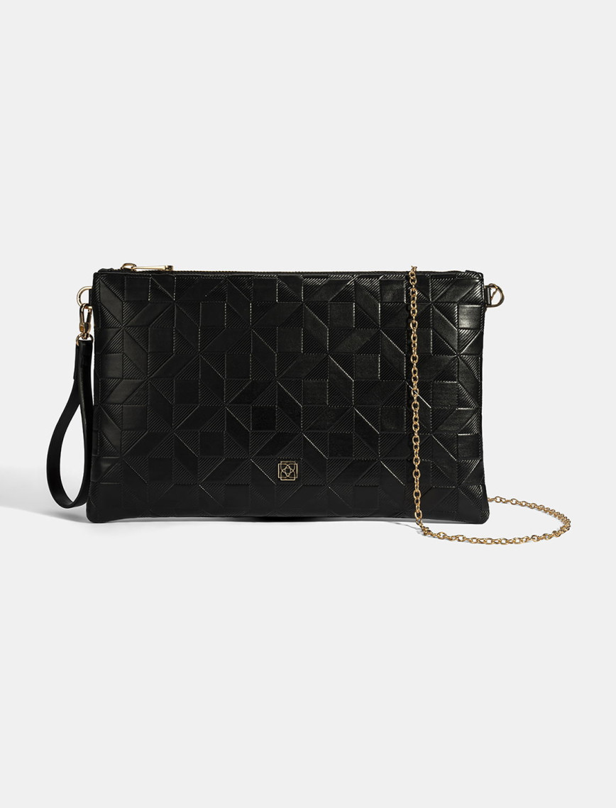 Kadın Siyah Omuz Askılı Portföy Çanta Kadın Siyah Omuz Askılı Portföy Çanta