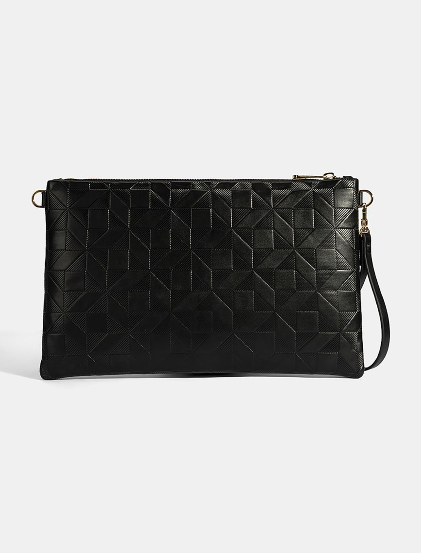 Kadın Siyah Omuz Askılı Portföy Çanta Kadın Siyah Omuz Askılı Portföy Çanta