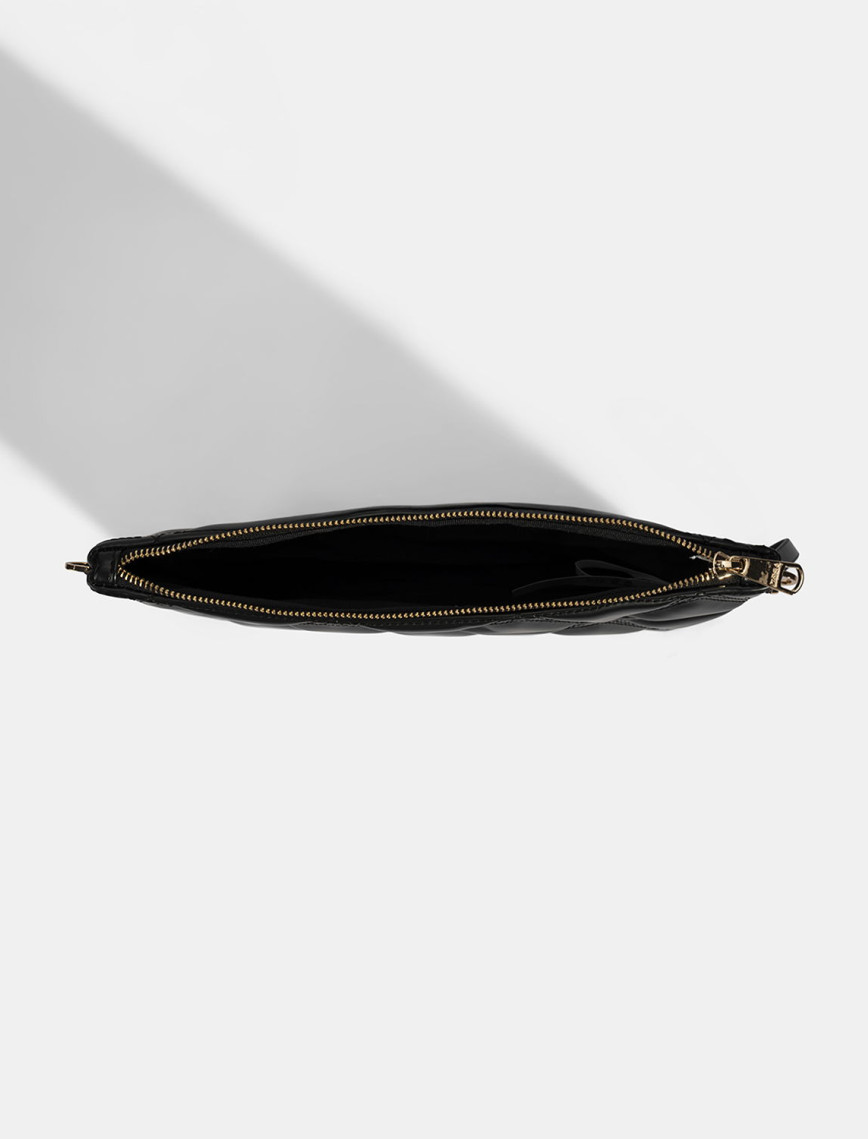 Kadın Siyah Omuz Askılı Portföy Çanta Kadın Siyah Omuz Askılı Portföy Çanta