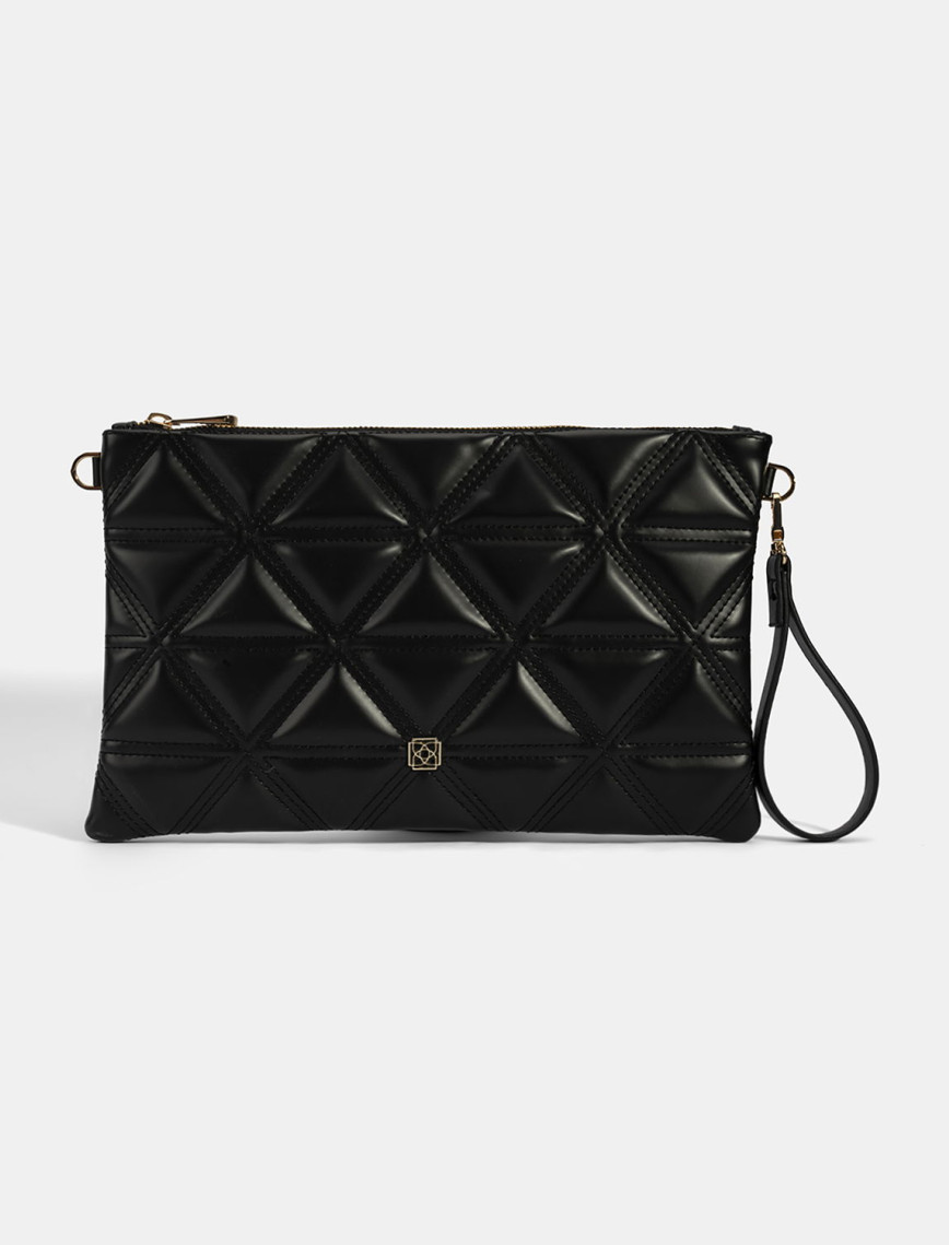 Kadın Siyah Omuz Askılı Portföy Çanta Kadın Siyah Omuz Askılı Portföy Çanta