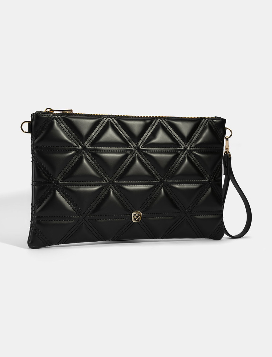 Kadın Siyah Omuz Askılı Portföy Çanta Kadın Siyah Omuz Askılı Portföy Çanta