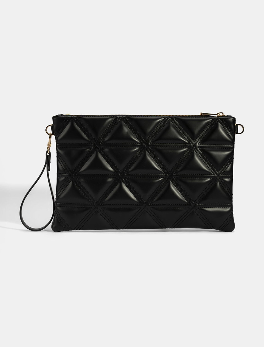 Kadın Siyah Omuz Askılı Portföy Çanta Kadın Siyah Omuz Askılı Portföy Çanta