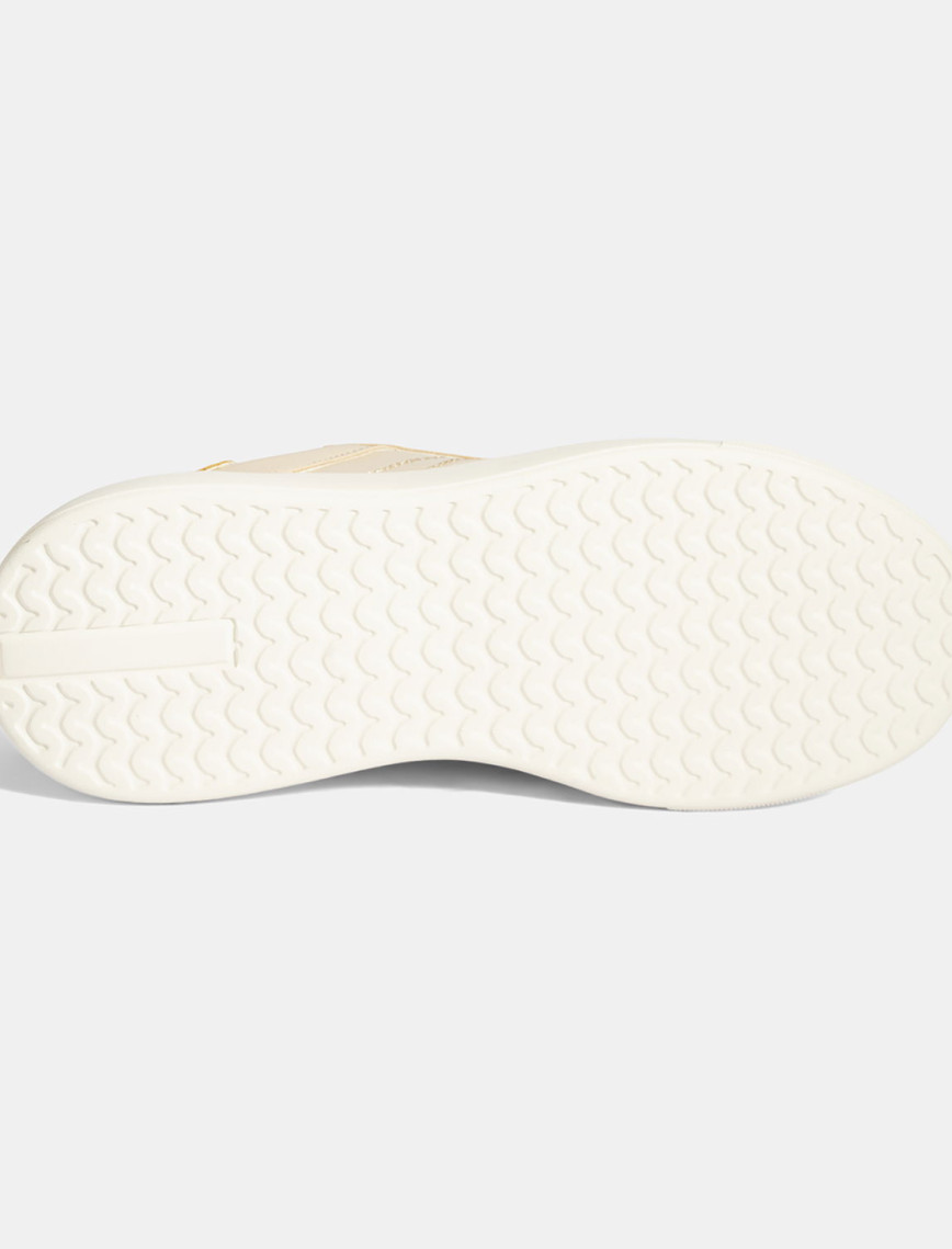 Kadın Bej Bağcıklı Spor Ayakkabı