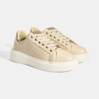 Kadın Bej Bağcıklı Spor Ayakkabı Kadın Bej Bağcıklı Spor Ayakkabı