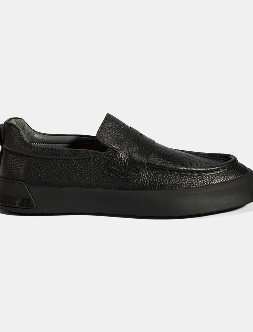 Erkek Siyah Deri Loafer Erkek Siyah Deri Loafer