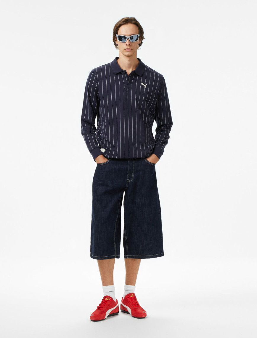 Puma CLASS POLO TR Erkek Lacivert Sweatshirt Puma CLASS POLO TR Erkek Lacivert Sweatshirt