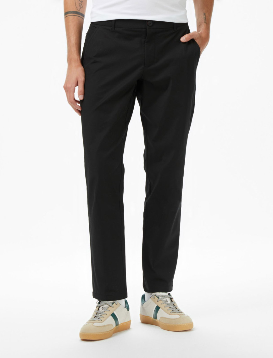 Guess Myron Slim Fit Erkek Siyah Pantolon Guess Myron Slim Fit Erkek Siyah Pantolon