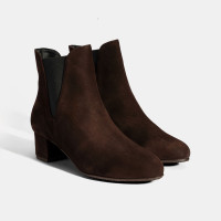 Kadın Kahve DesaComfort Lastikli Süet Chelsea Bot Kadın Kahve DesaComfort Lastikli Süet Chelsea Bot