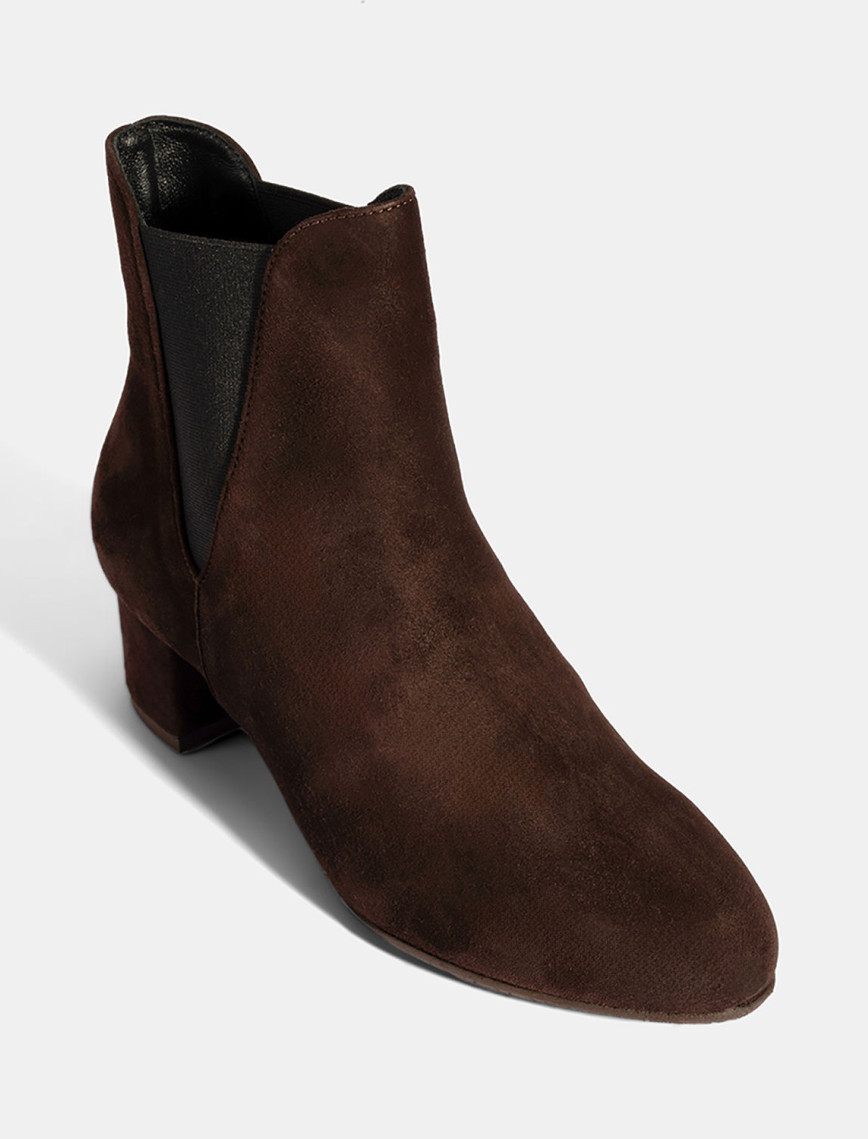 Kadın Kahve DesaComfort Lastikli Süet Chelsea Bot Kadın Kahve DesaComfort Lastikli Süet Chelsea Bot