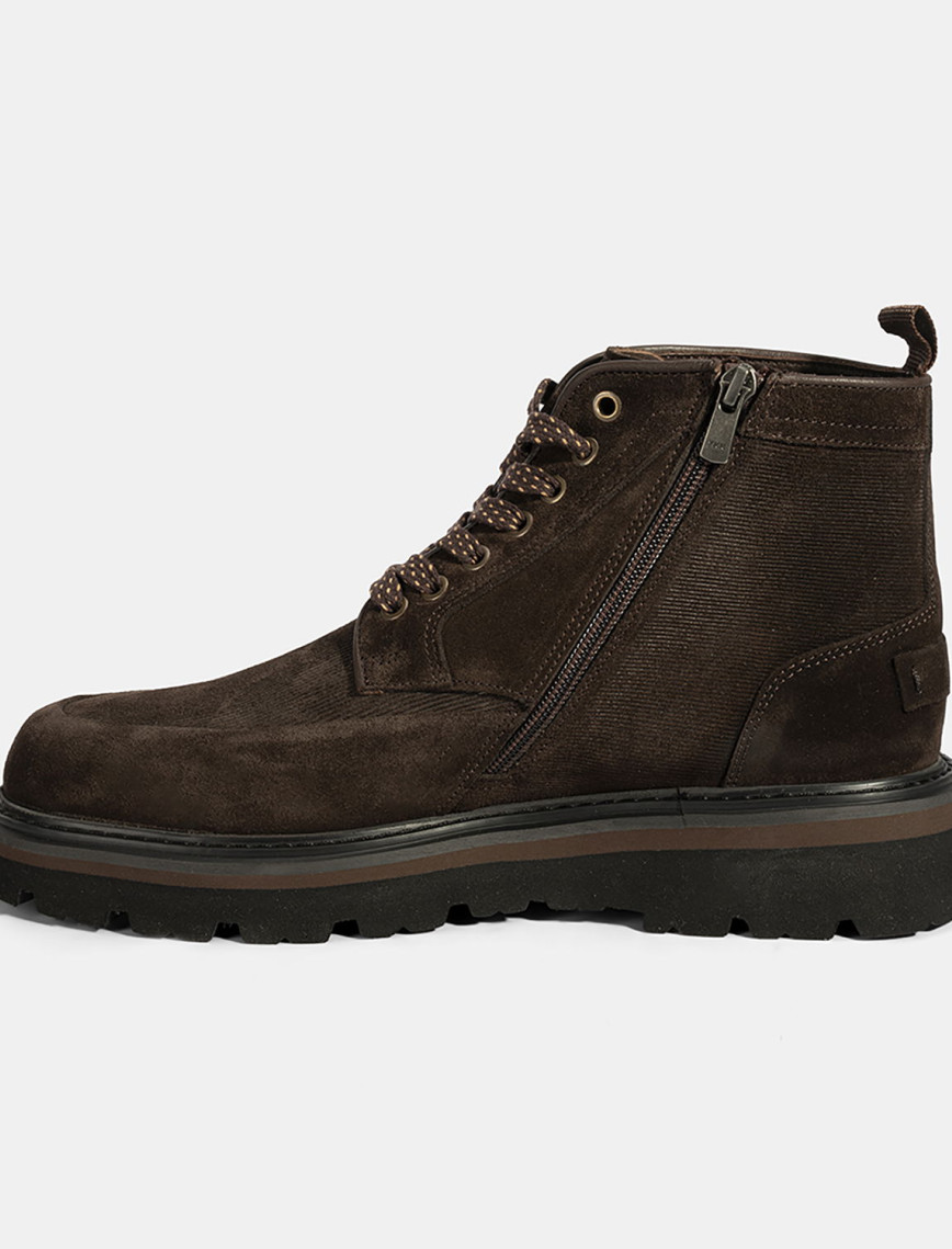 Erkek Kahve Bağcıklı Süet Bot Erkek Kahve Bağcıklı Süet Bot