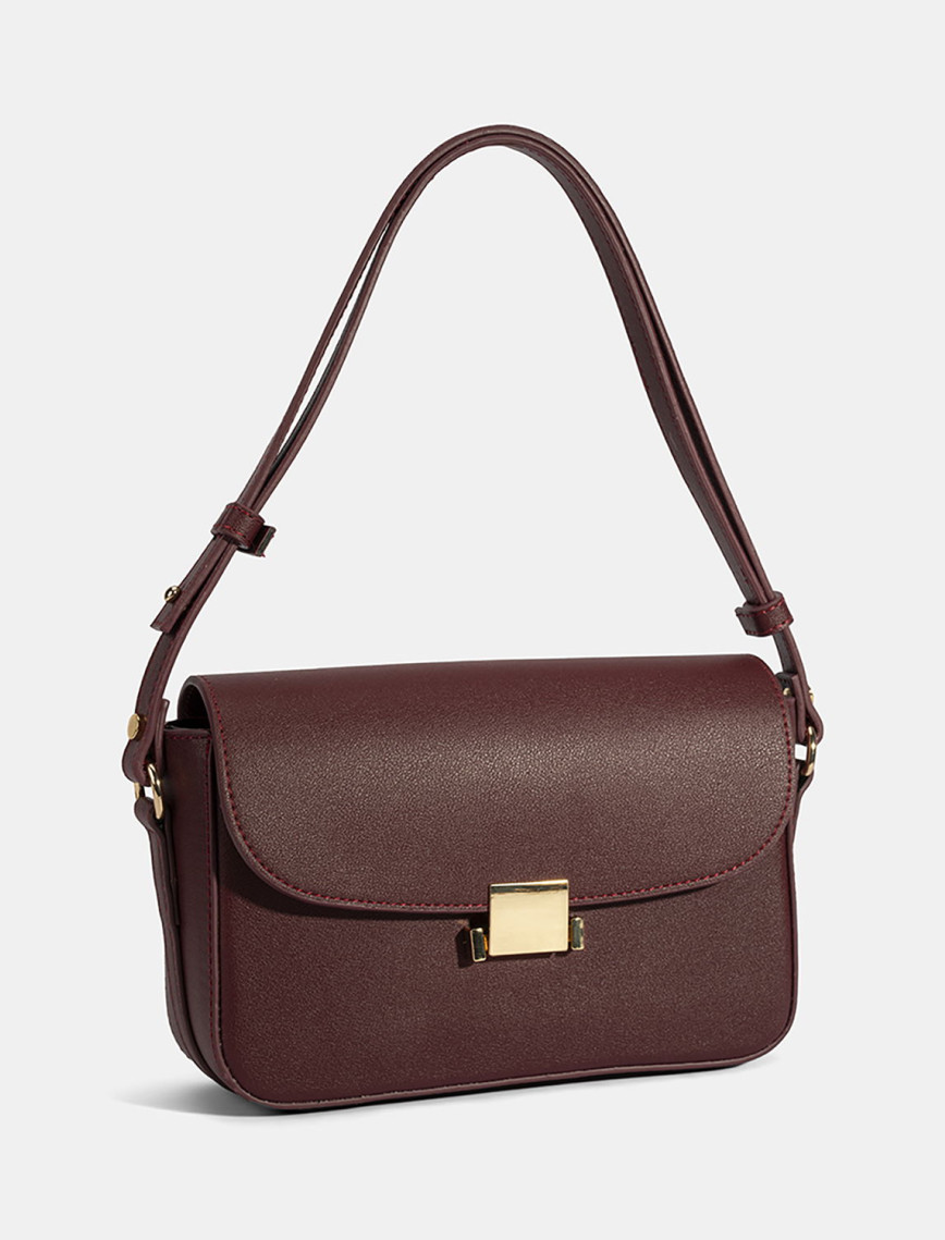 Kadın Bordo Omuz Çantası Kadın Bordo Omuz Çantası