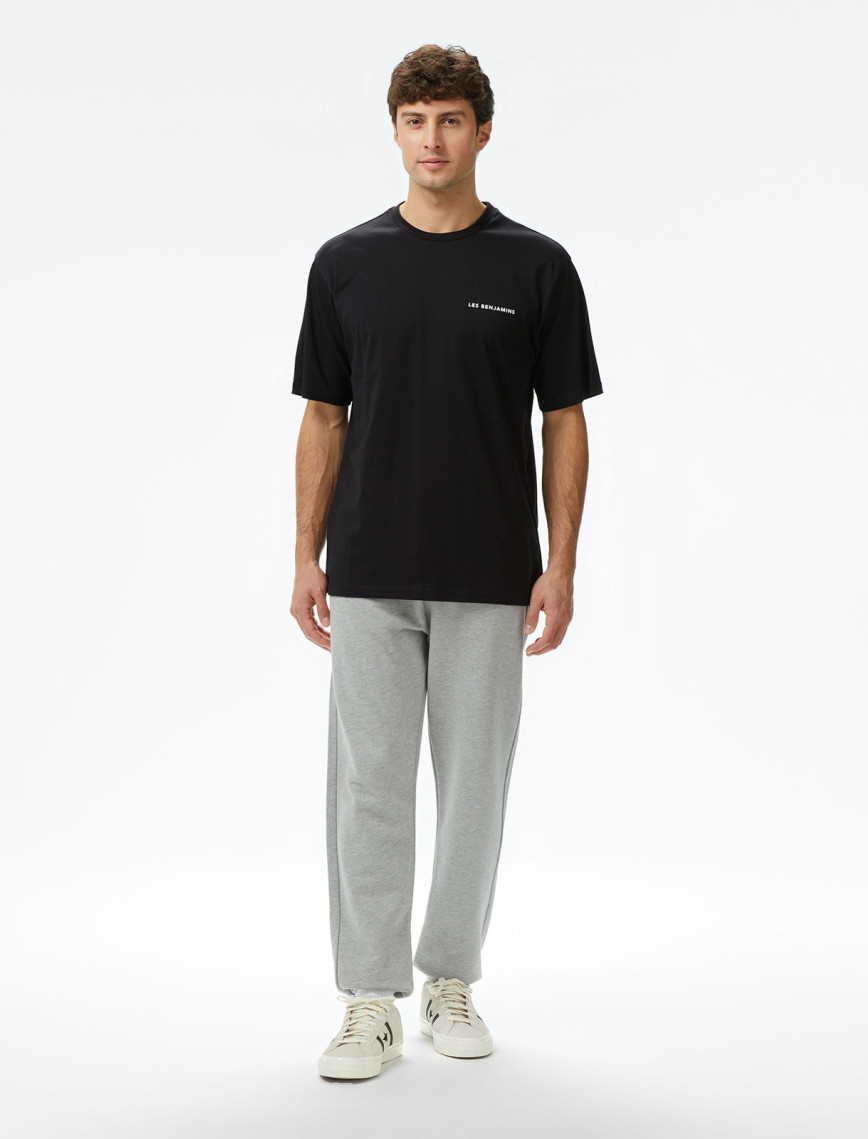 Les Benjamins Erkek Siyah T-Shirt Les Benjamins Erkek Siyah T-Shirt