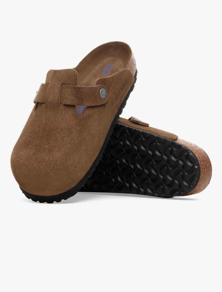 Birkenstock Boston Soft Footbed SL Kadın Kahverengi Terlik Birkenstock Boston Soft Footbed SL Kadın Kahverengi Terlik