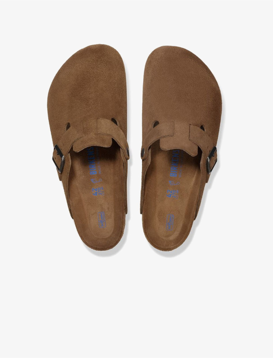 Birkenstock Boston Soft Footbed SL Kadın Kahverengi Terlik Birkenstock Boston Soft Footbed SL Kadın Kahverengi Terlik
